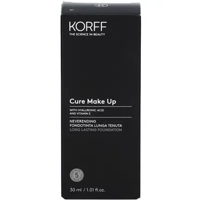 KORFF MAKE UP FONDOTINTA NEVERENDING LUNGA TENUTA 01 30 ML KORFF MAKE UP FONDOTINTA NEVERENDING LUNGA TENUTA 01 30 ML
