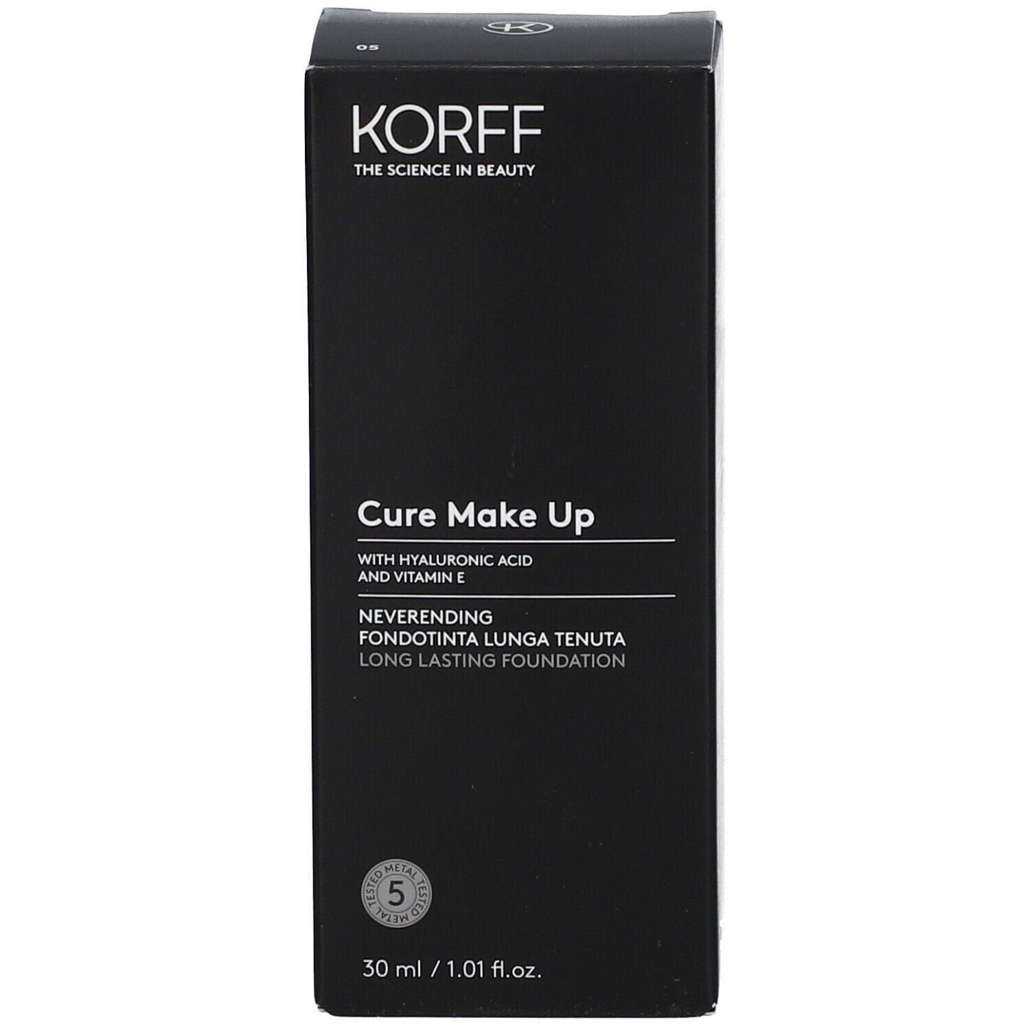 KORFF MAKE UP FONDOTINTA NEVERENDING LUNGA TENUTA 05 30 ML