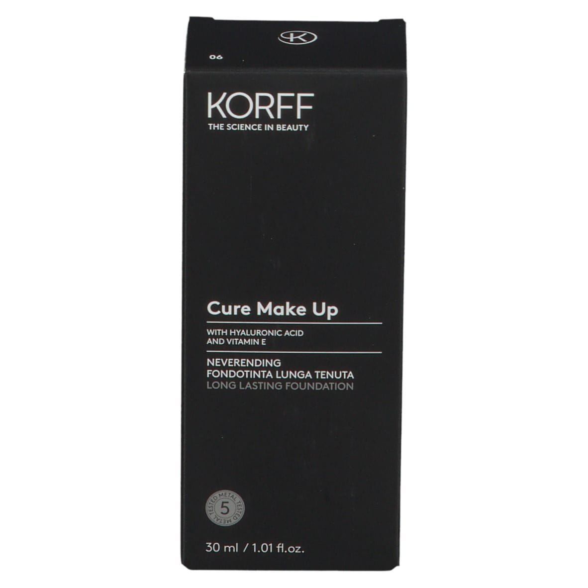 KORFF MAKE UP FONDOTINTA NEVERENDING LUNGA TENUTA 06 30 ML