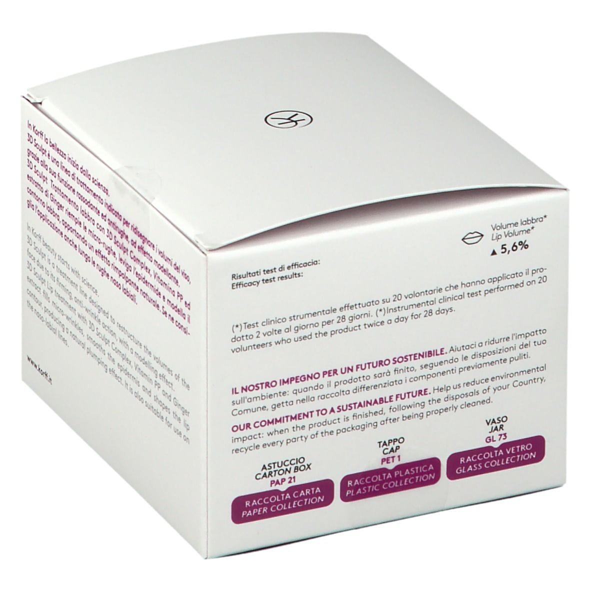 KORFF 3D SCULPT CREMA LABBRA 15 ML