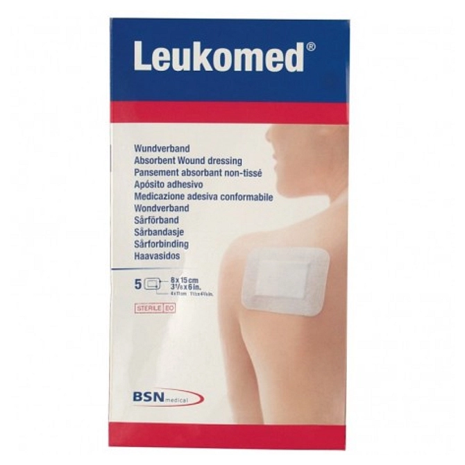 Leukomed Medicazione Post Operatoria In Tessuto Non Tessuto 8 X 15 Cm