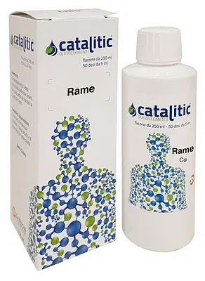 CATALITIC RAME CU OLIGOELEMENTI 250 ML CATALITIC RAME CU OLIGOELEMENTI 250 ML