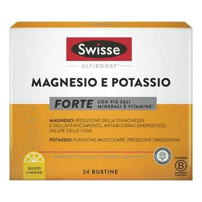 SWISSE MAGNESIO POTASSIO FORTE 24 BUSTINE SWISSE MAGNESIO POTASSIO FORTE 24 BUSTINE