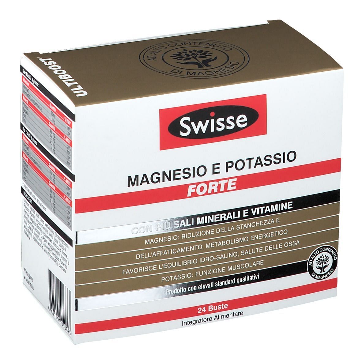 Swisse Magnesio Potassio Forte 24 Bustine