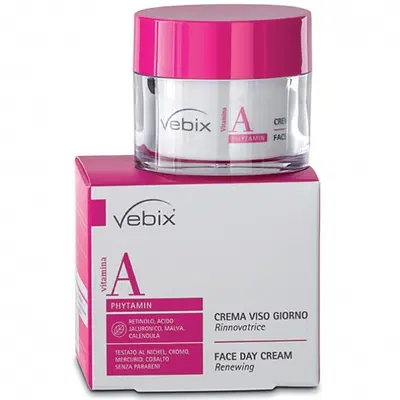 VEBIX PHYTAMIN CREMA VISO GIORNO RINNOVATRICE NEW 50 ML VEBIX PHYTAMIN CREMA VISO GIORNO RINNOVATRICE NEW 50 ML