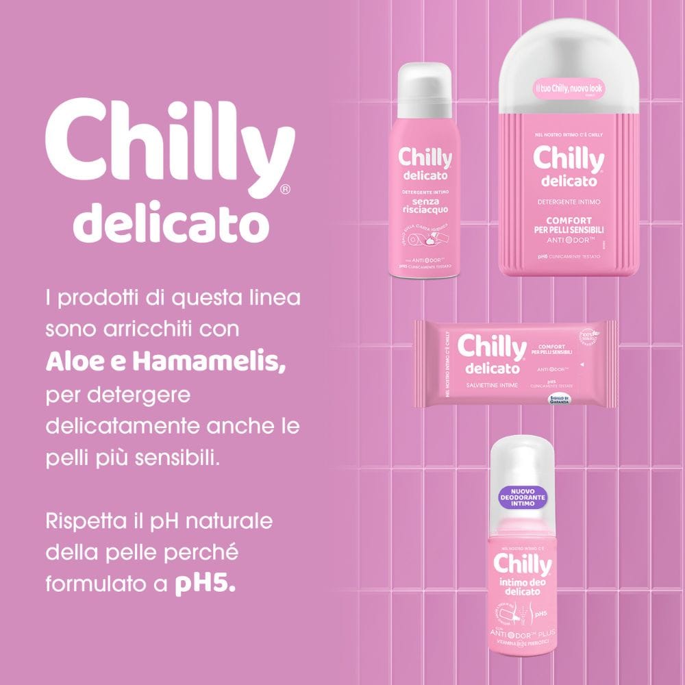 CHILLY SALVIETTE INTIME DELICATE 12 PEZZI