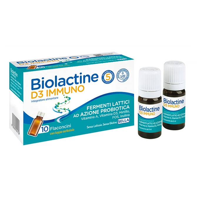 Biolactine D3 Immuno 10 Flaconcini