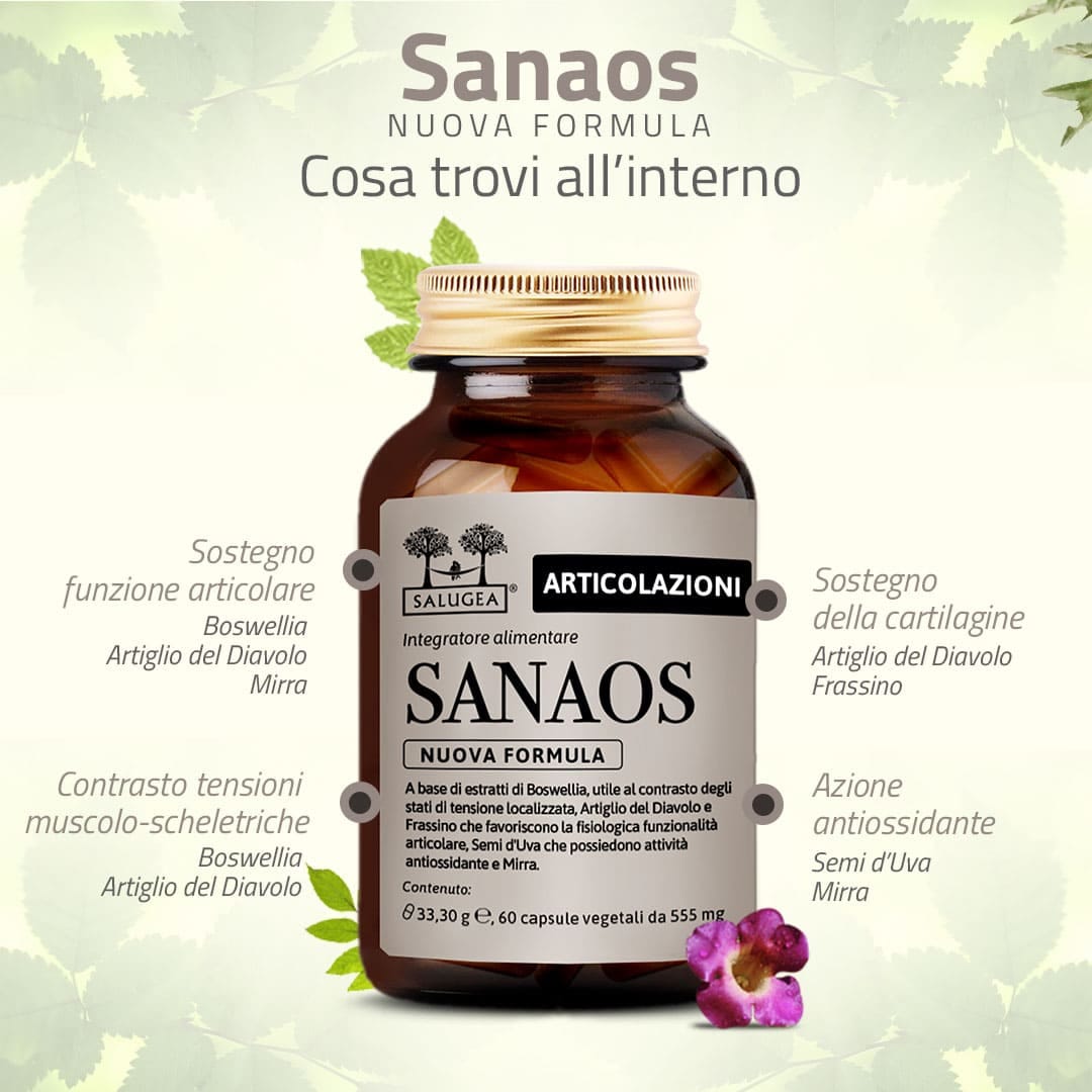 SALUGEA SANAOS NUOVA FORMULA 60 CAPSULE
