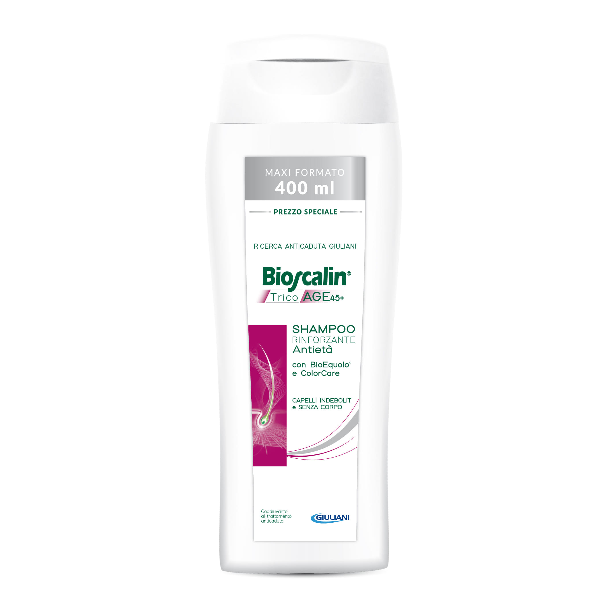 BIOSCALIN BIOSCALIN TRICOAGE SHAMPOO MAXI SIZE 400 ML