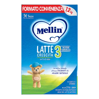 MELLIN LATTE CRESCITA 3 1,2 KG MELLIN LATTE CRESCITA 3 1,2 KG