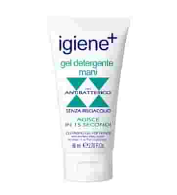 IGIENE+ GEL DETERGENTE MANI ANTIBATTERICO SENZA RISCIACQUO 80 ML