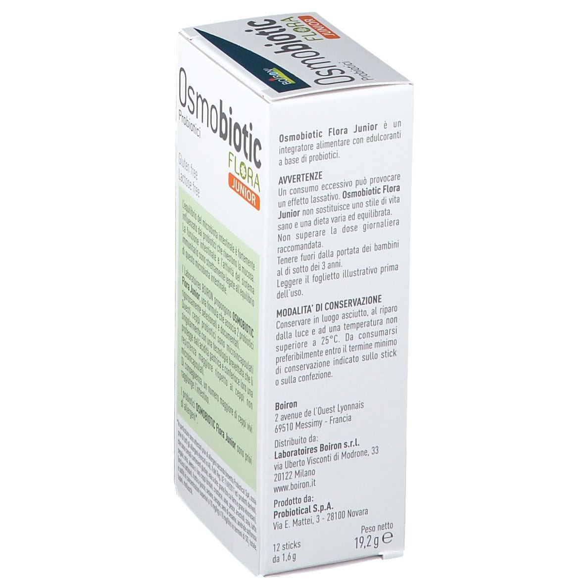 OSMOBIOTIC FLORA JUNIOR 12 STICKS OROSOLUBILI