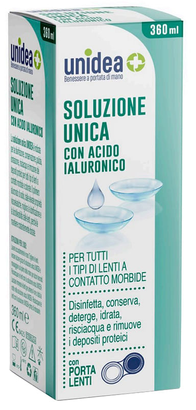 Unidea Soluzione Unica 360 Ml Con Portalenti