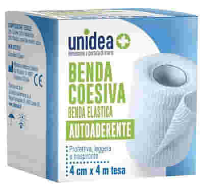 BENDA COESIVA UNIDEA CM 4X4 M 1 PEZZO