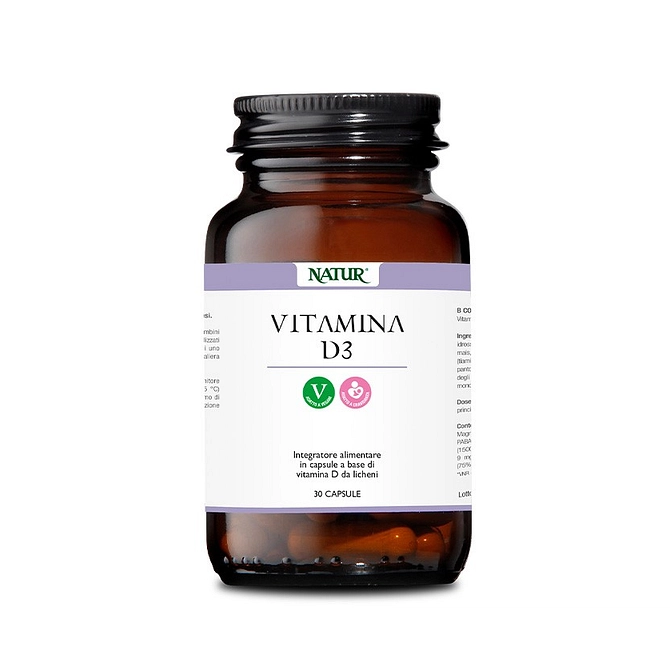 Vitamina D3 30 Capsule