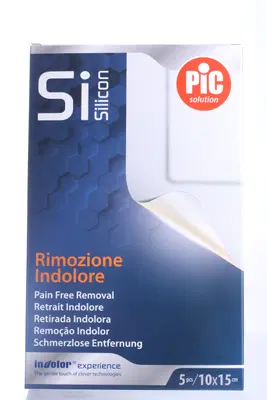 CEROTTO PIC POSTOP SILICONE 10X15 5 PEZZI CEROTTO PIC POSTOP SILICONE 10X15 5 PEZZI