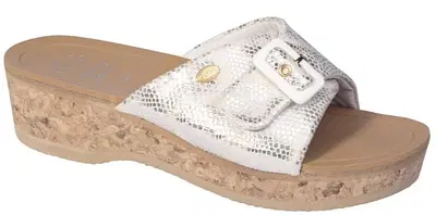 WAPPY PRINTSYNTH-W WHITE/SILVER MEMORY CUSHION COMFORT PLUS PELLE SIMILPELLE EVA F 40 COLLEZIONE SS20 WAPPY PRINTSYNTH-W WHITE/SILVER MEMORY CUSHION COMFORT PLUS PELLE SIMILPELLE EVA F 40 COLLEZIONE SS20