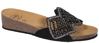 CAMILLA MULE MICROSTRASS-W BLACK BIOPRINT FREETIME SIMILPELLE MICROFIBRA EVA F 40 COLLEZIONE SS20 CAMILLA MULE MICROSTRASS-W BLACK BIOPRINT FREETIME SIMILPELLE MICROFIBRA EVA F 40 COLLEZIONE SS20
