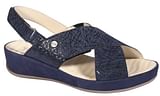 FABIA PRNSUE-W NAVY BLUE MEMORY CUSHION COMFORT PLUS PELLE PELLE TPR G 41 COLLEZIONE SS20