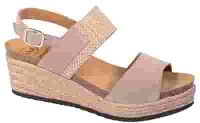 ELENA SUETEX-W LIGHT TAUPE BIOPRINT ELEGANT FREETIME MICROFIBRA MICROFIBRA EVA F 37 COLLEZIONE SS20