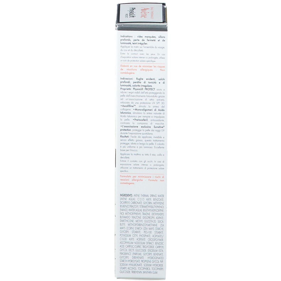 EAU THERMALE AVENE PHYSIOLIFT PROTECT SPF30 30 ML