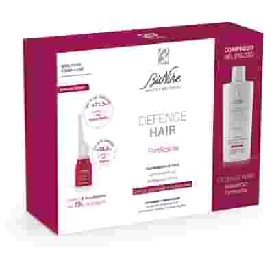 DEFENCE HAIR BIPACK RIDENSIFICANTE 21 FIALE 6 ML + SHAMPOO 200 ML