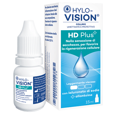 HYLOVISION HD PLUS COLLIRIO UMETTANTE E PROTETTIVO 15 ML