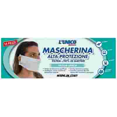L'UNICO ORIGINALE MASCHERINA IN TESSUTO NON TESSUTO 14 PEZZI