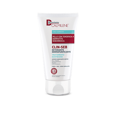 DERMOVITAMINA CALMILENE CLIN-SEB DETERGENTE DERMOPURIFICANTE TRATTAMENTO QUOTIDIANO 200 ML