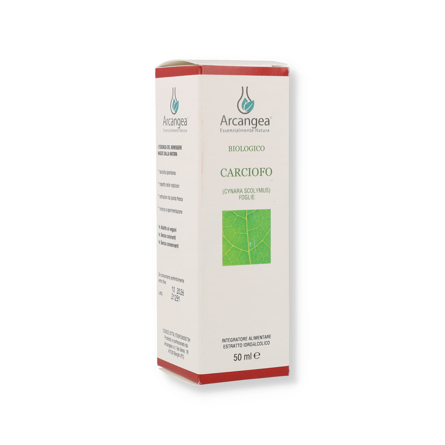 CARCIOFO BIO SOLUZIONE IDROALCOLICA 50 ML