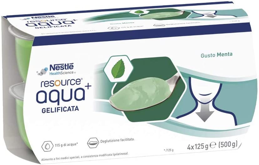 RESOURCE AQUA ACQUA GELIFICATA+MINT CUP 6 4X125 G