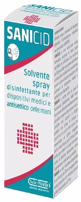 SANICID SOLUZIONE SPRAY PER DISINFEZIONE DISPOSITIVI MEDICI E ANTISETTICO MANI 30 ML SANICID SOLUZIONE SPRAY PER DISINFEZIONE DISPOSITIVI MEDICI E ANTISETTICO MANI 30 ML