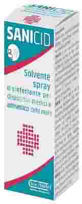 SANICID SOLUZIONE SPRAY PER DISINFEZIONE DISPOSITIVI MEDICI E ANTISETTICO MANI 30 ML