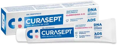 CURASEPT DENTIFRICIO 0,12 75 ML ADS+DNA CURASEPT DENTIFRICIO 0,12 75 ML ADS+DNA