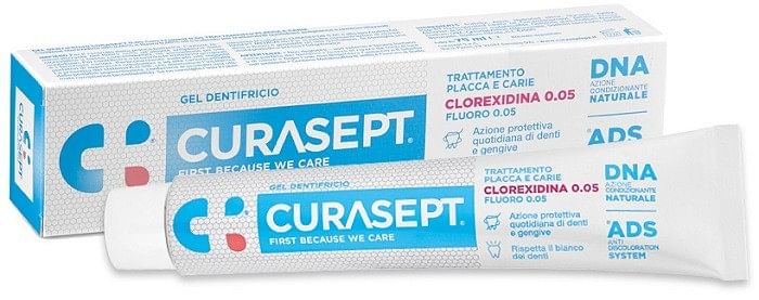 Curasept Dentifricio 0,05 75 Ml Ads+Dna