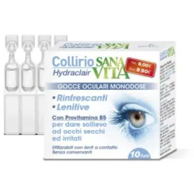 SANAVITA COLLIRIO MONODOSE 0,35 ML SANAVITA COLLIRIO MONODOSE 0,35 ML
