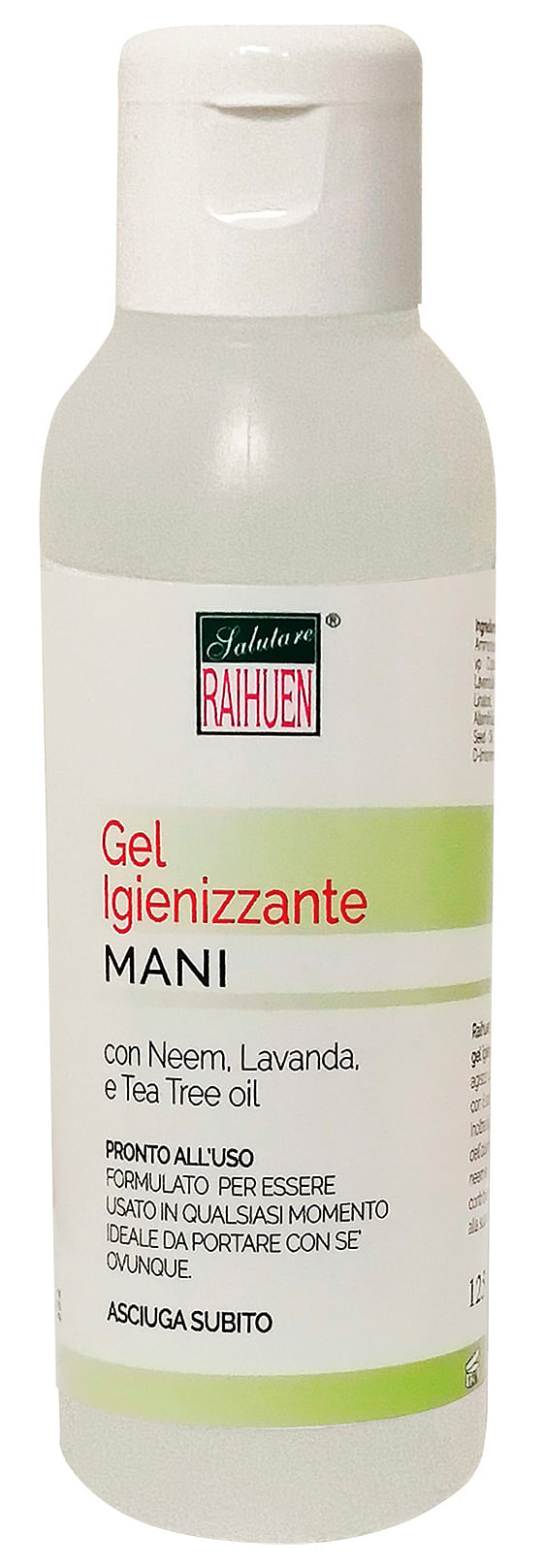 Raihuen Gel Igienizzante Mani 100 Ml