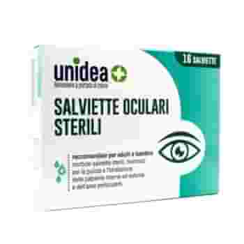 SALVIETTE OCULARI UNIDEA 16 PEZZI STERILI MONOUSO SALVIETTE OCULARI UNIDEA 16 PEZZI STERILI MONOUSO