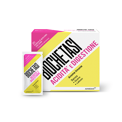 BIOCHETASI ACIDITA' E DIGESTIONE 20 BUSTE GRANULATO AROMA LIMONE