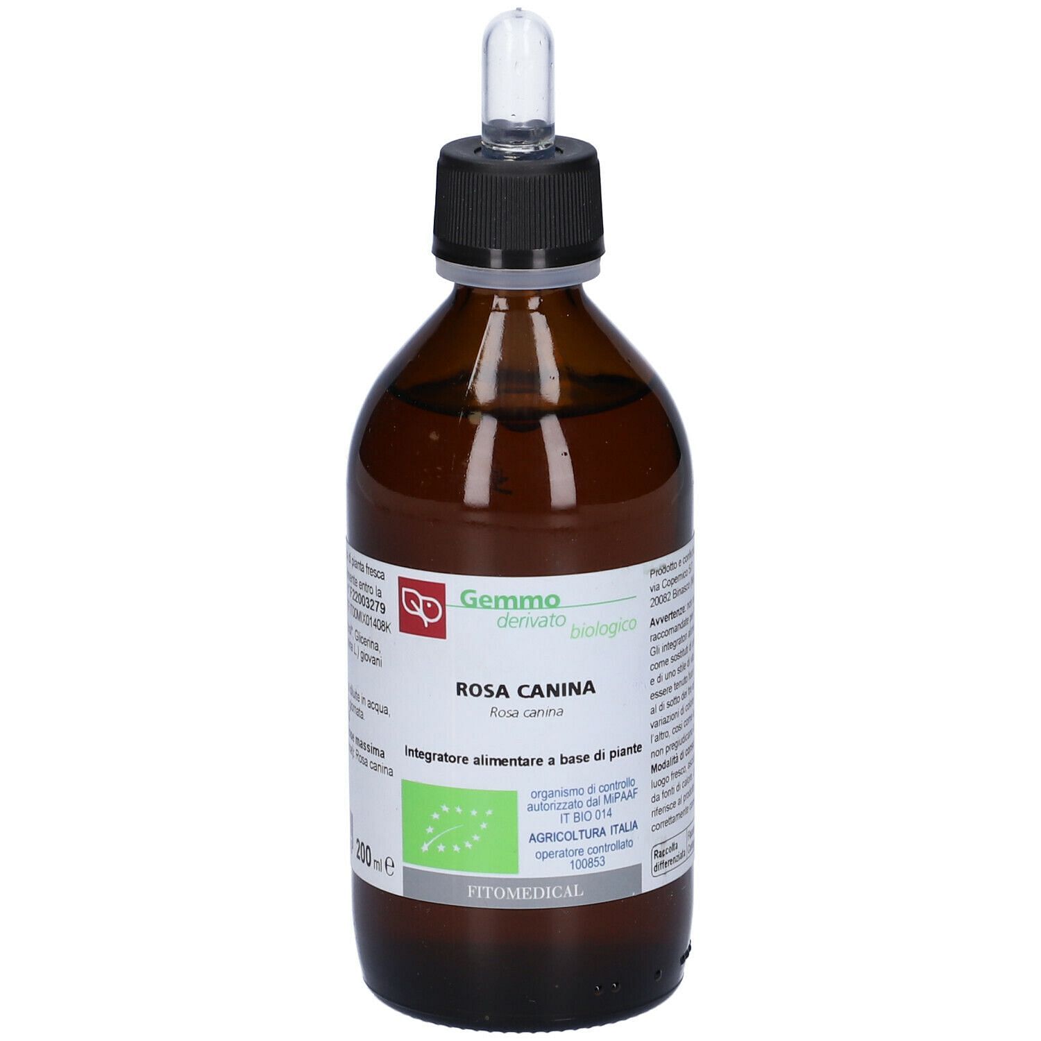 Rosa Canina Macerato Glicerico 200 Ml Bio