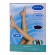 SAUBER GAMBALETTO OPEN TOE 70 DENARI MAGLIA LISCIA NERO TAGLIA 3