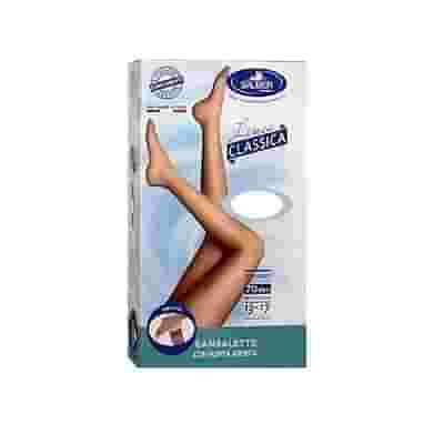 SAUBER GAMBALETTO OPEN TOE 70 DENARI MAGLIA LISCIA NEUTRO BEIGE TAGLIA 2