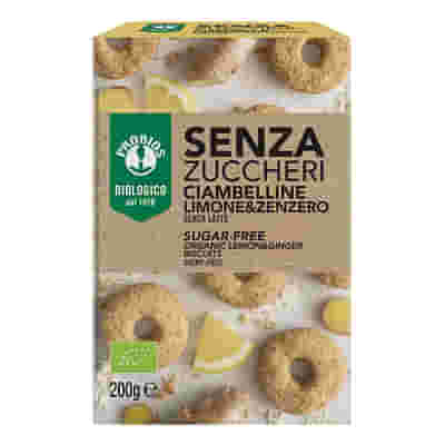 CIAMBELLINE LIMONE/ZENZERO SENZA ZUCCHERO 200 G