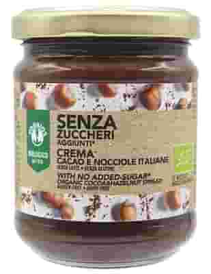 CREMA SPALMABILE CACAO/NOCCIOLE SENZA ZUCCHERI AGGIUNTI 200 G
