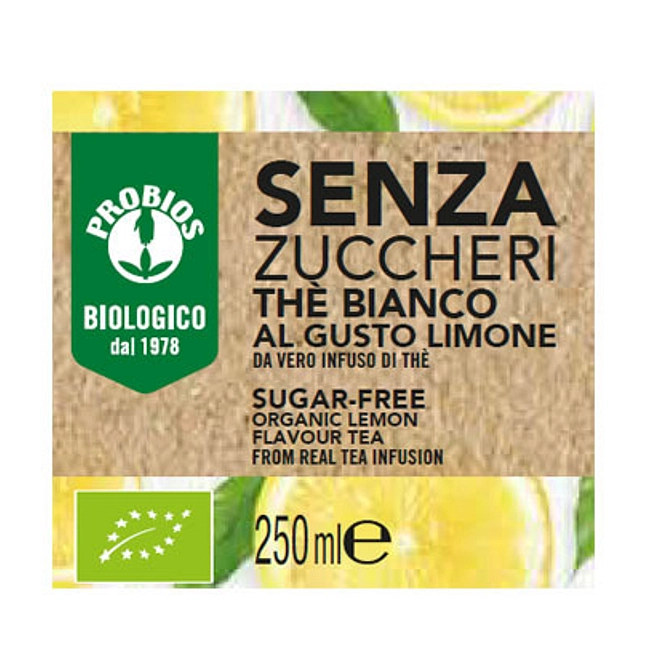The' Bianco Limone Senza Zuccheri 250 Ml