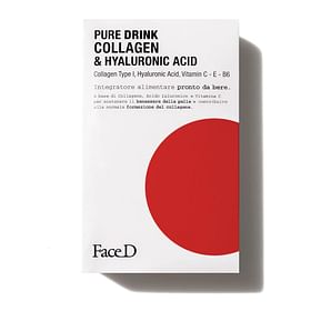 Face D Pure Drink Collagene & Acido Ialuronico 30 Pezzi Da 15 Ml
