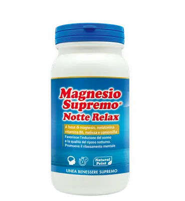 MAGNESIO SUPREMO NOTTE RELAX 150 G MAGNESIO SUPREMO NOTTE RELAX 150 G