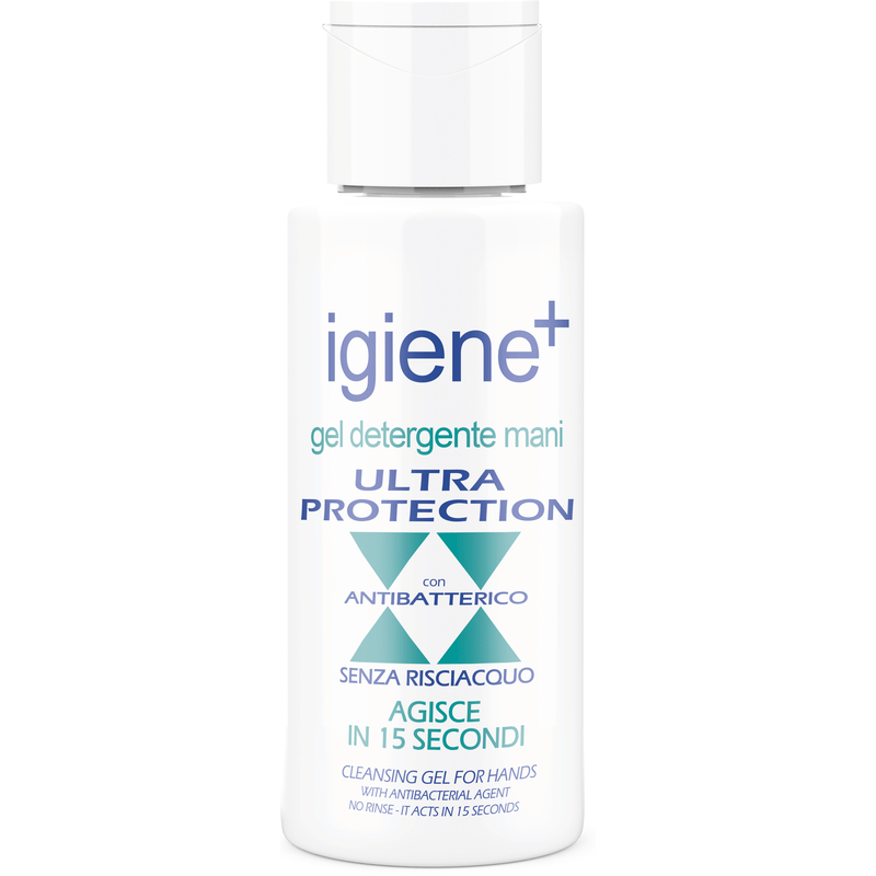 Igiene+ Gel Detergente Mani Ultra Protection Con Antibatterico 50 Ml