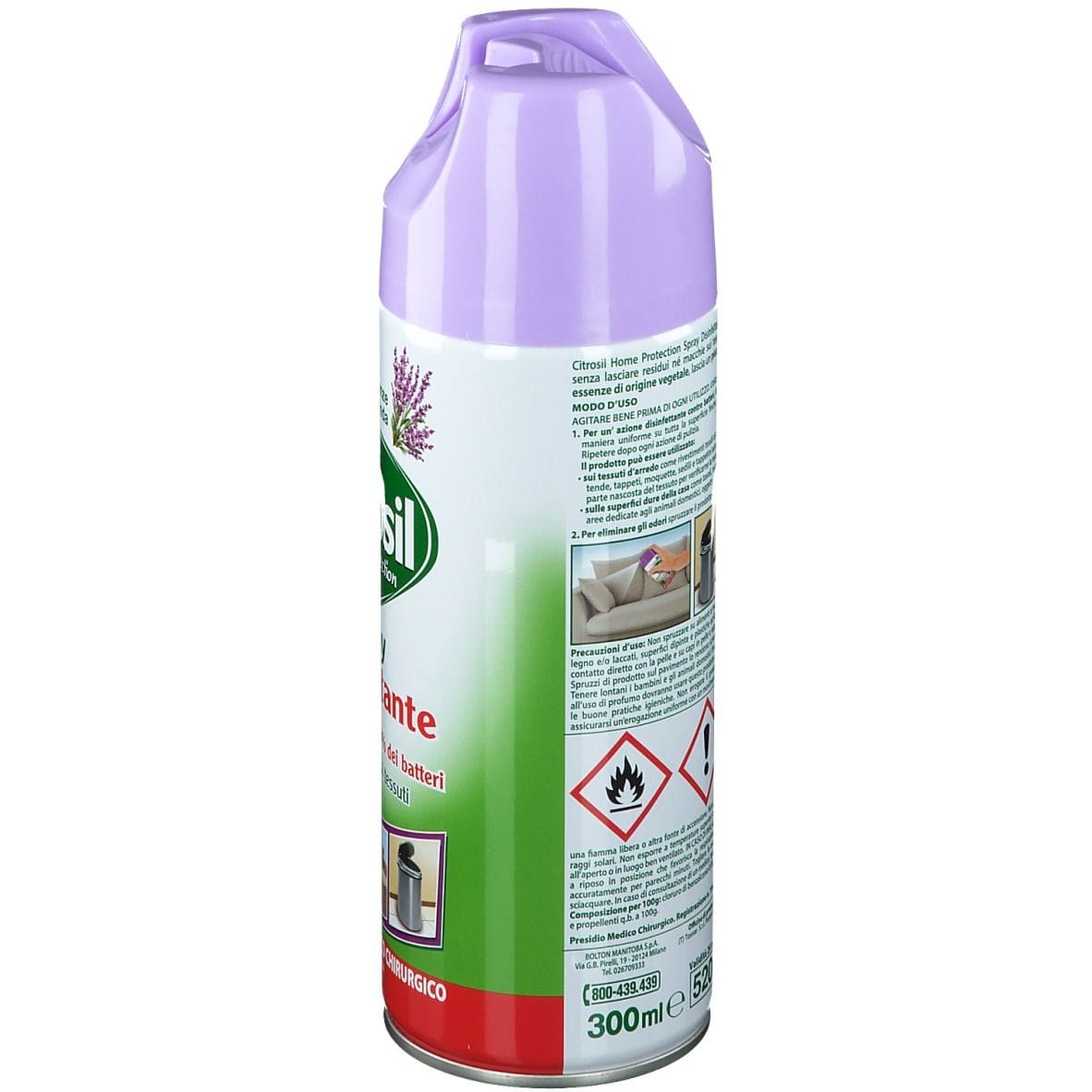 CITROSIL SPRAY DISINFETTANTE LAVANDA 300 ML
