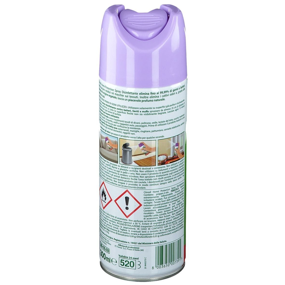 CITROSIL SPRAY DISINFETTANTE LAVANDA 300 ML